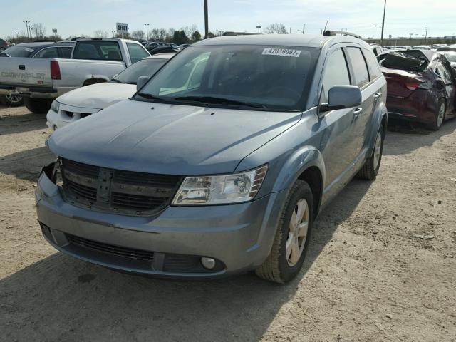 3D4PG5FV8AT110229 - 2010 DODGE JOURNEY SX GRAY photo 2