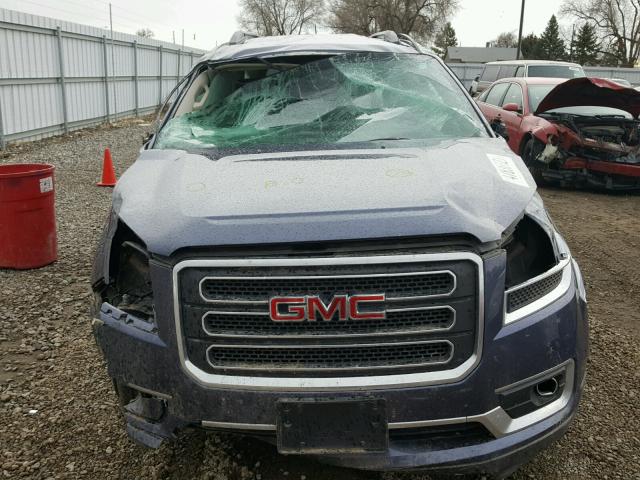 1GKKVSKD3DJ201871 - 2013 GMC ACADIA SLT ლურჯი ფოტო 9