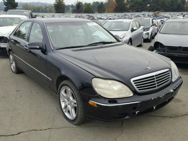 WDBNG75JXYA072596 - 2000 MERCEDES-BENZ S 500 BLACK photo 1