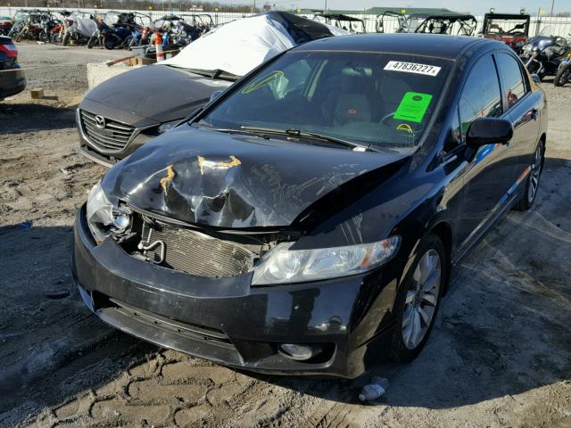 2HGFA5E5XAH701510 - 2010 HONDA CIVIC SI BLACK photo 2