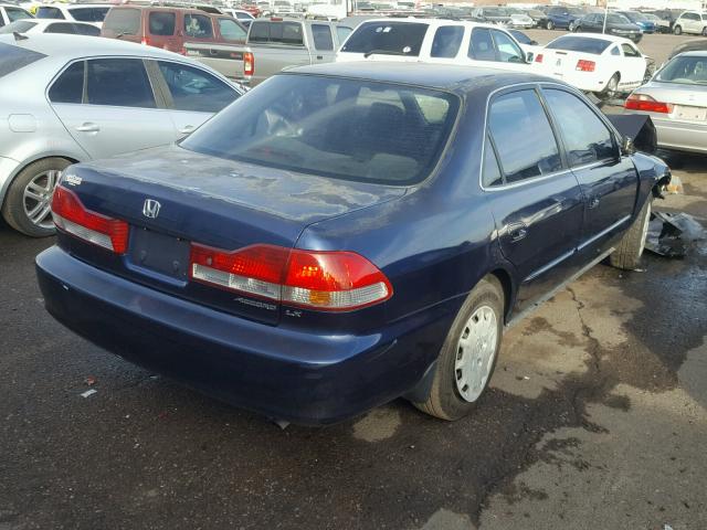 JHMCG56481C018194 - 2001 HONDA ACCORD LX BLUE photo 4