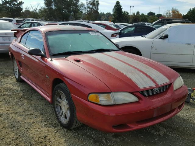 1FAFP42X3WF266602 - 1998 FORD MUSTANG GT RED photo 1