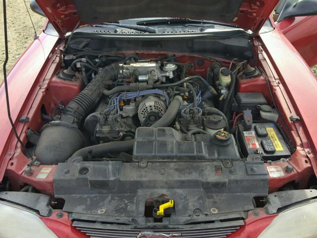 1FAFP42X3WF266602 - 1998 FORD MUSTANG GT RED photo 7