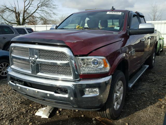 3C63R3KL8GG242365 - 2016 RAM 3500 LONGH RED photo 2