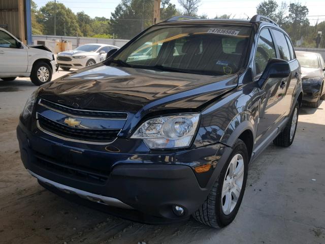 3GNAL2EK0ES541607 - 2014 CHEVROLET CAPTIVA LS 蓝色 照片 2