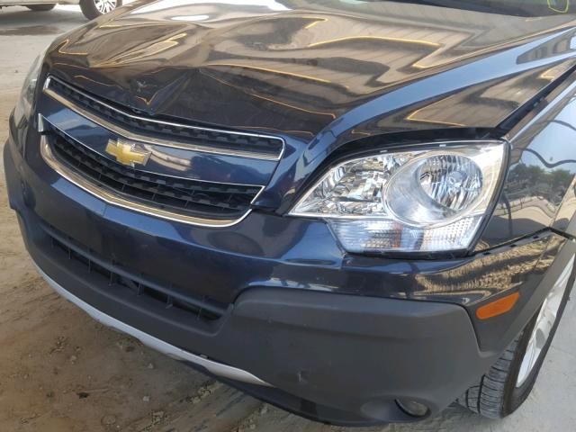 3GNAL2EK0ES541607 - 2014 CHEVROLET CAPTIVA LS 蓝色 照片 9