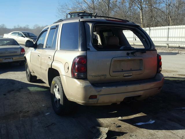 1GNDT13S162362029 - 2006 CHEVROLET TRAILBLAZE GOLD photo 3