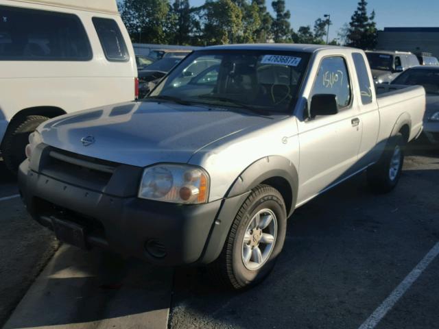 1N6DD26S41C356751 - 2001 NISSAN FRONTIER K SILVER photo 2