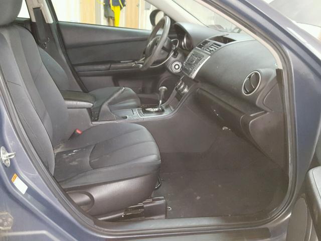 1YVHZ8BH8B5M04335 - 2011 MAZDA 6 I GRAY photo 5