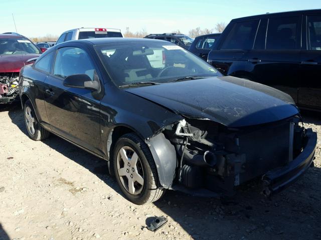 1G1AL15F077182646 - 2007 CHEVROLET COBALT LT BLACK photo 1