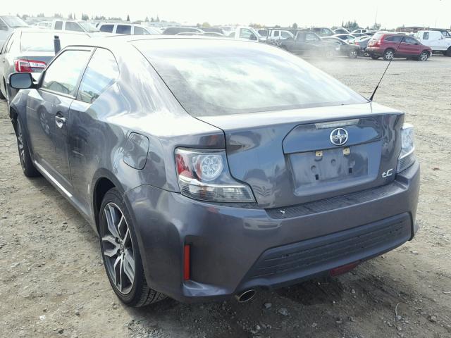 JTKJF5C74FJ011314 - 2015 TOYOTA SCION TC CHARCOAL photo 3