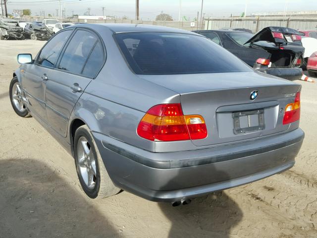 WBAEV33495KX13009 - 2005 BMW 325 I GRAY photo 3