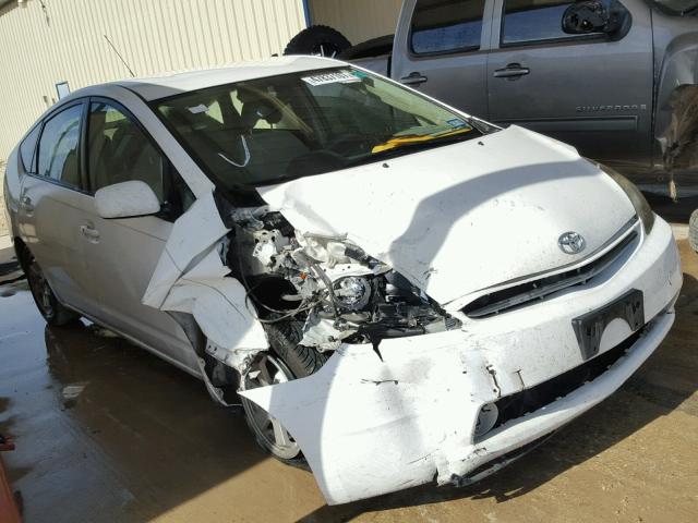 JTDKB20U483325729 - 2008 TOYOTA PRIUS WHITE photo 1