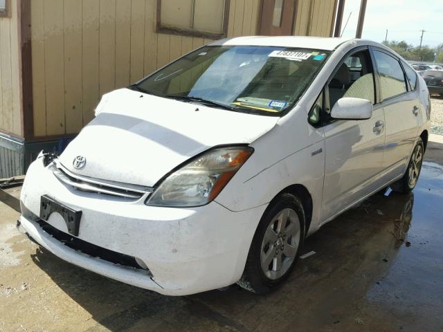 JTDKB20U483325729 - 2008 TOYOTA PRIUS WHITE photo 2