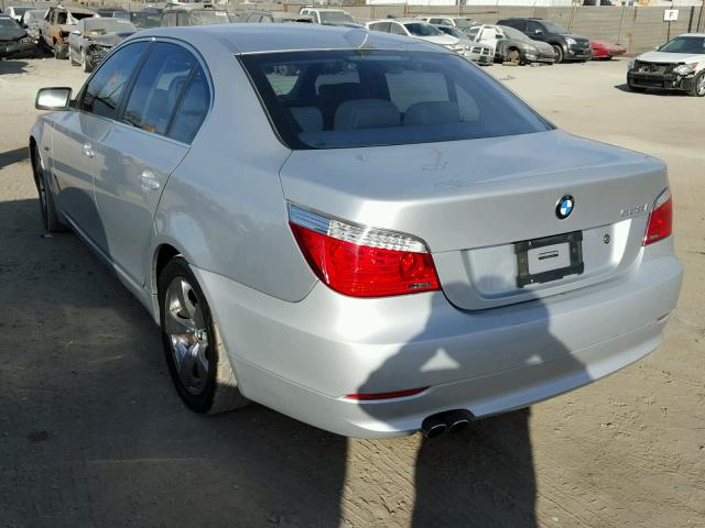 WBANU53579C121888 - 2009 BMW 528 I SILVER photo 3