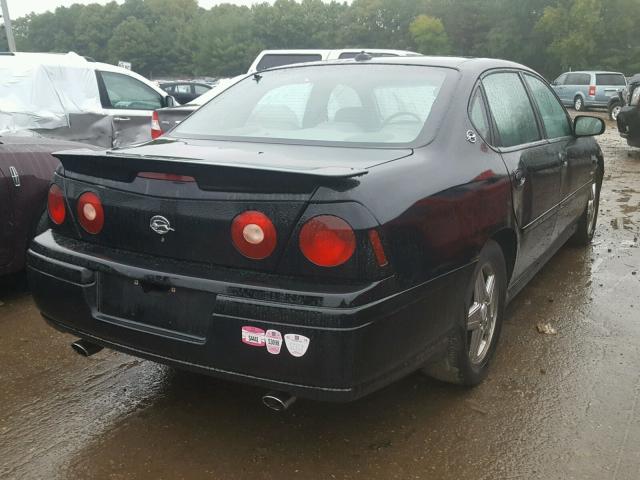 2G1WP551449439338 - 2004 CHEVROLET IMPALA SS BLACK photo 4