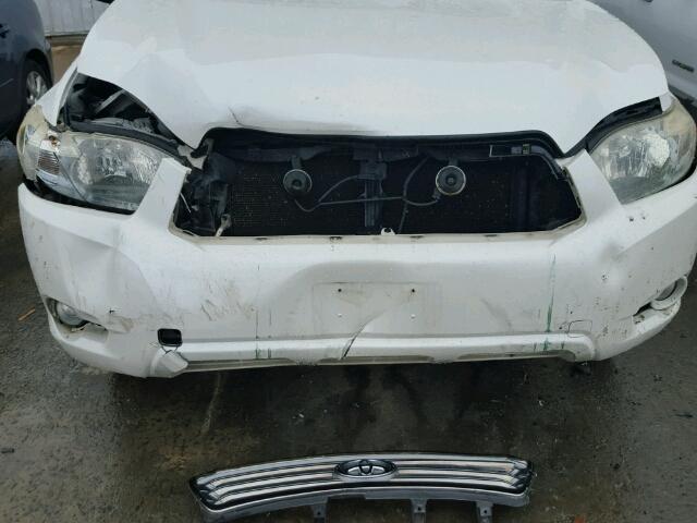 JTEES43A882074998 - 2008 TOYOTA HIGHLANDER WHITE photo 9