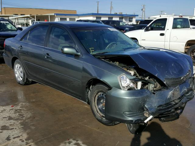 4T1BE32K84U262921 - 2004 TOYOTA CAMRY LE GREEN photo 1