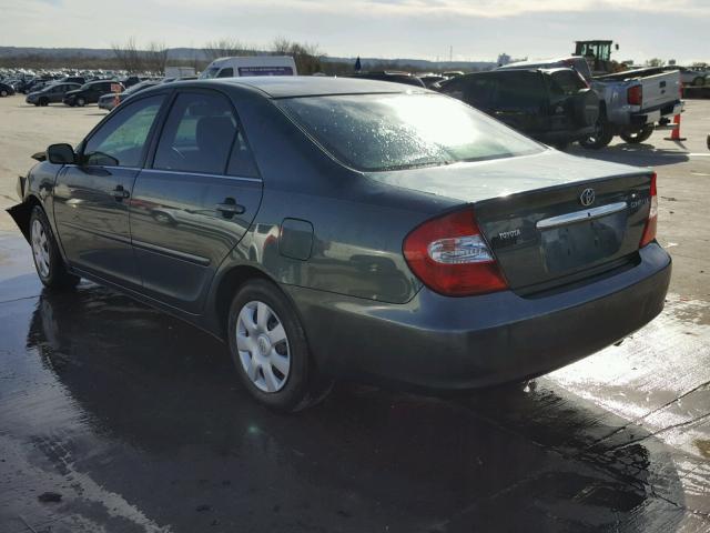 4T1BE32K84U262921 - 2004 TOYOTA CAMRY LE 绿色 照片 3