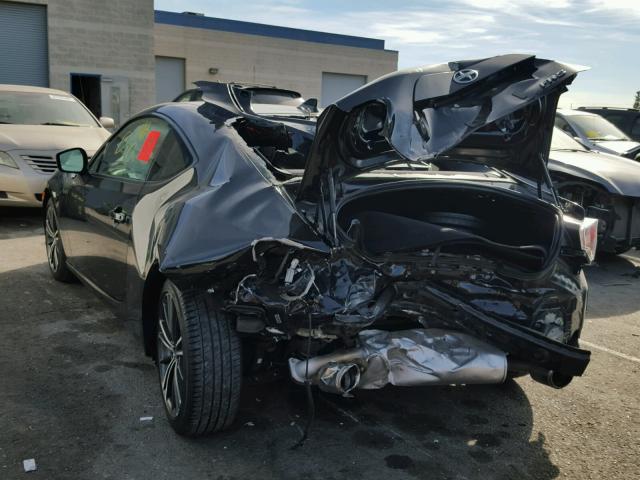 JF1ZNAA1XG9709410 - 2016 TOYOTA SCION FR-S შავი ფოტო 3