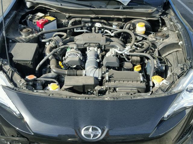 JF1ZNAA1XG9709410 - 2016 TOYOTA SCION FR-S შავი ფოტო 7