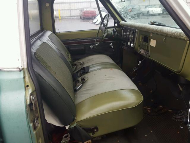 CE141Z654800 - 1971 CHEVROLET C10 GREEN photo 5