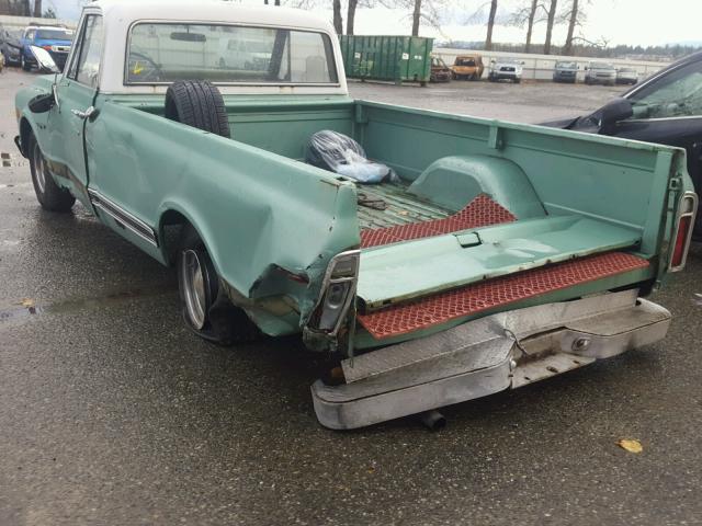 CE141Z654800 - 1971 CHEVROLET C10 GREEN photo 9