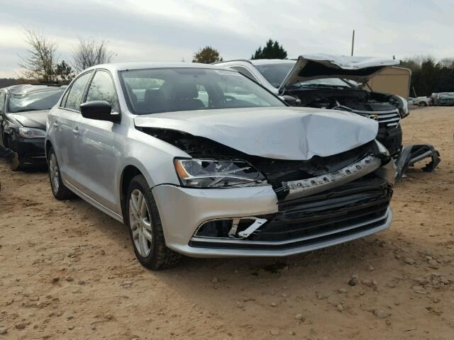 3VWLA7AJ0FM255597 - 2015 VOLKSWAGEN JETTA TDI SILVER photo 1