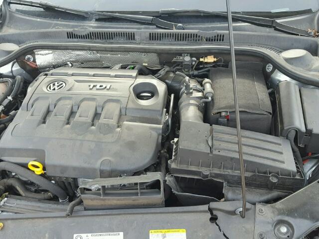 3VWLA7AJ0FM255597 - 2015 VOLKSWAGEN JETTA TDI SILVER photo 7