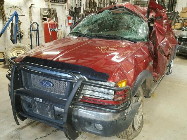 1FTZR45E84PA85692 - 2004 FORD RANGER SUP RED photo 2