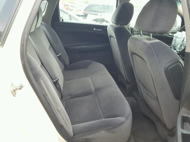 2G1WF5EK1B1196403 - 2011 CHEVROLET IMPALA LS WHITE photo 6