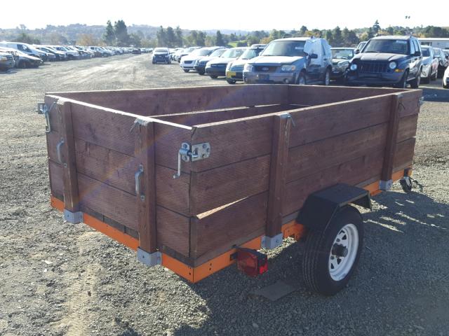 LCAUS0819ST152953 - 1995 UTILIMASTER TRAILER ORANGE photo 4