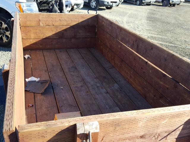 LCAUS0819ST152953 - 1995 UTILIMASTER TRAILER ORANGE photo 5