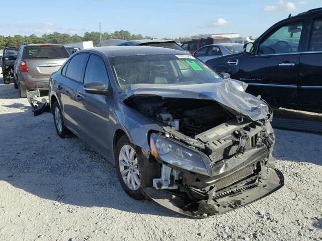 1VWAT7A34FC023007 - 2015 VOLKSWAGEN PASSAT S ნაცრისფერი ფოტო 1
