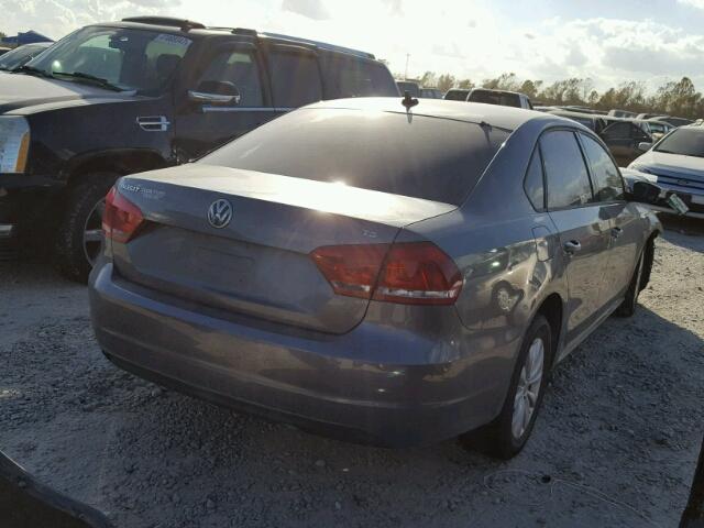 1VWAT7A34FC023007 - 2015 VOLKSWAGEN PASSAT S ნაცრისფერი ფოტო 4