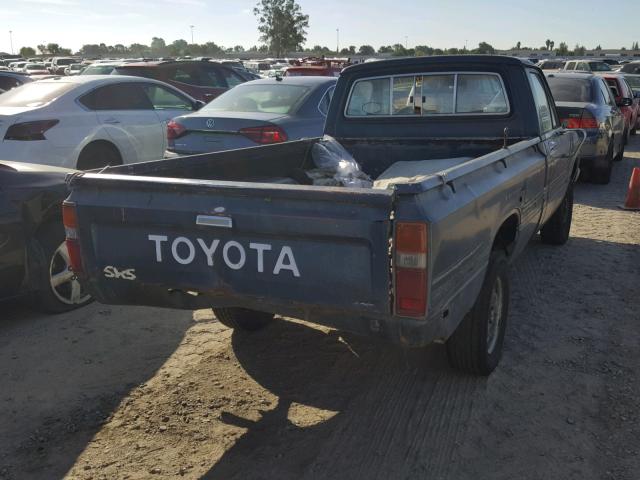 JT4RN44S2B0045228 - 1981 TOYOTA PICKUP / C BLUE photo 4