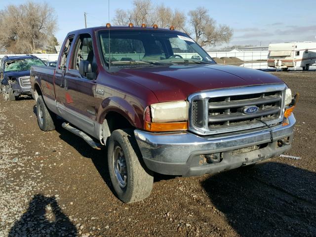 1FTNX21F6XEE30385 - 1999 FORD F250 SUPER MAROON photo 1