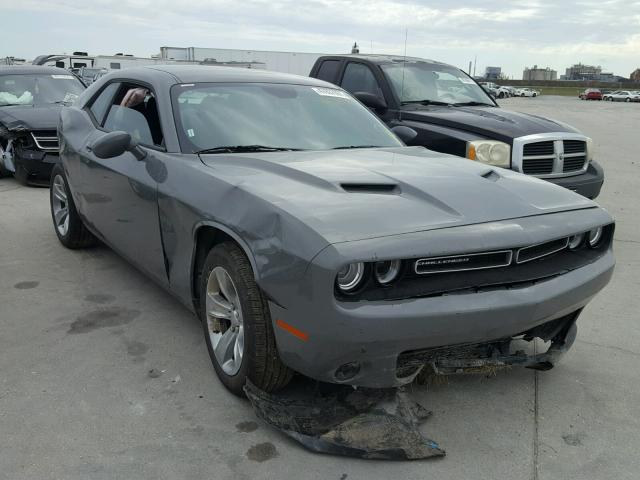 2C3CDZAG6HH635804 - 2017 DODGE CHALLENGER GRAY photo 1