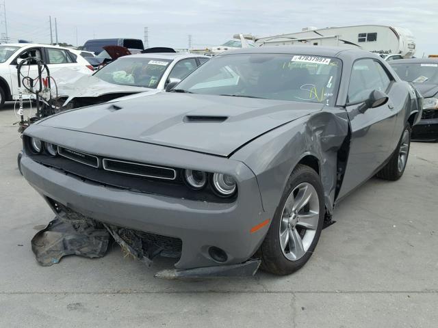 2C3CDZAG6HH635804 - 2017 DODGE CHALLENGER GRAY photo 2