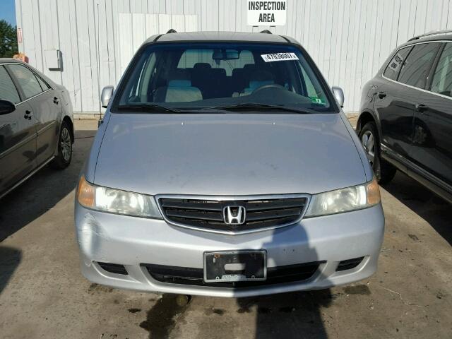 5FNRL18613B135524 - 2003 HONDA ODYSSEY EX SILVER photo 9