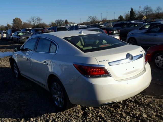 1G4GH5E31DF293154 - 2013 BUICK LACROSSE P WHITE photo 3