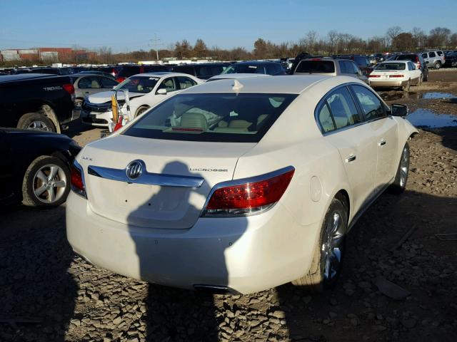 1G4GH5E31DF293154 - 2013 BUICK LACROSSE P WHITE photo 4