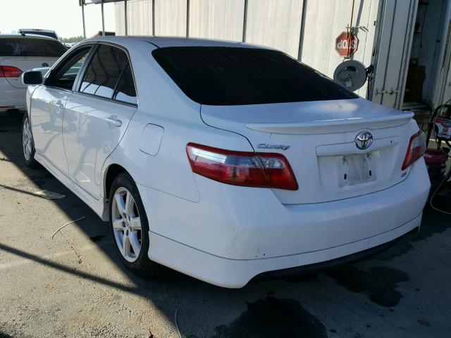 4T1BE46K28U751031 - 2008 TOYOTA CAMRY CE WHITE photo 3