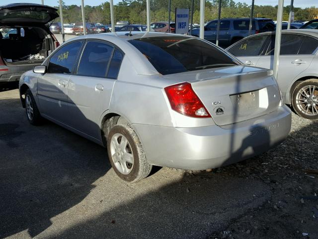 1G8AJ55F87Z139014 - 2007 SATURN ION LEVEL SILVER photo 3
