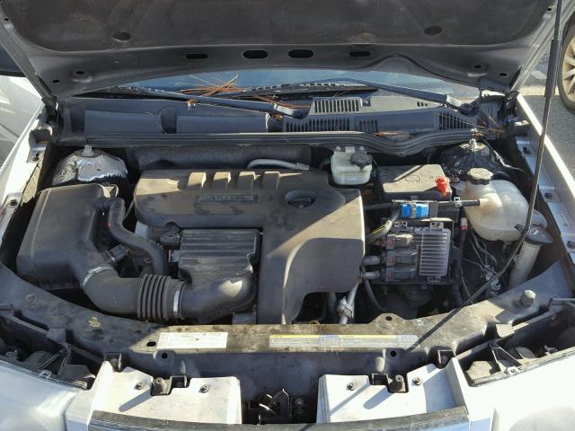 1G8AJ55F87Z139014 - 2007 SATURN ION LEVEL SILVER photo 7
