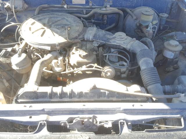 JT4RN64D2G5008087 - 1986 TOYOTA PICKUP RN6 BLUE photo 7