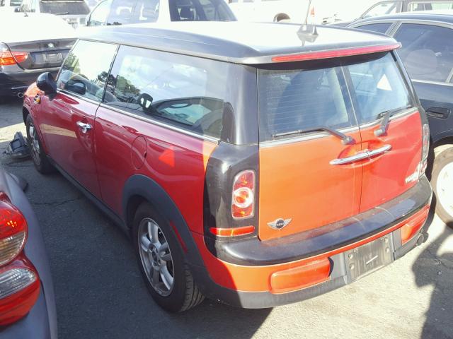 WMWZF3C59ET492688 - 2014 MINI COOPER CLU RED photo 3