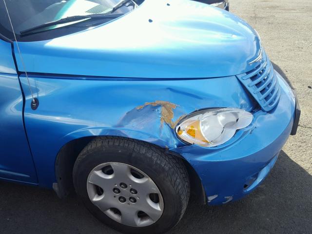 3A8FY48BX8T132853 - 2008 CHRYSLER PT CRUISER BLUE photo 9