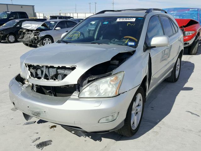 2T2GA31U15C035816 - 2005 LEXUS RX 330 SILVER photo 2