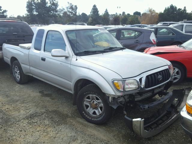 5TEVL52N01Z833477 - 2001 TOYOTA TACOMA XTR SILVER photo 1